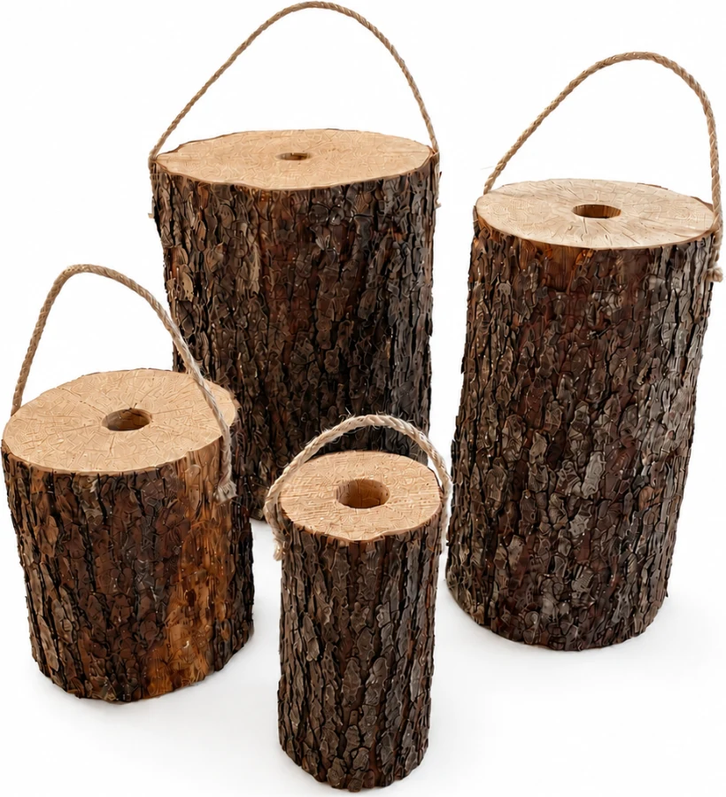 Garden fire log