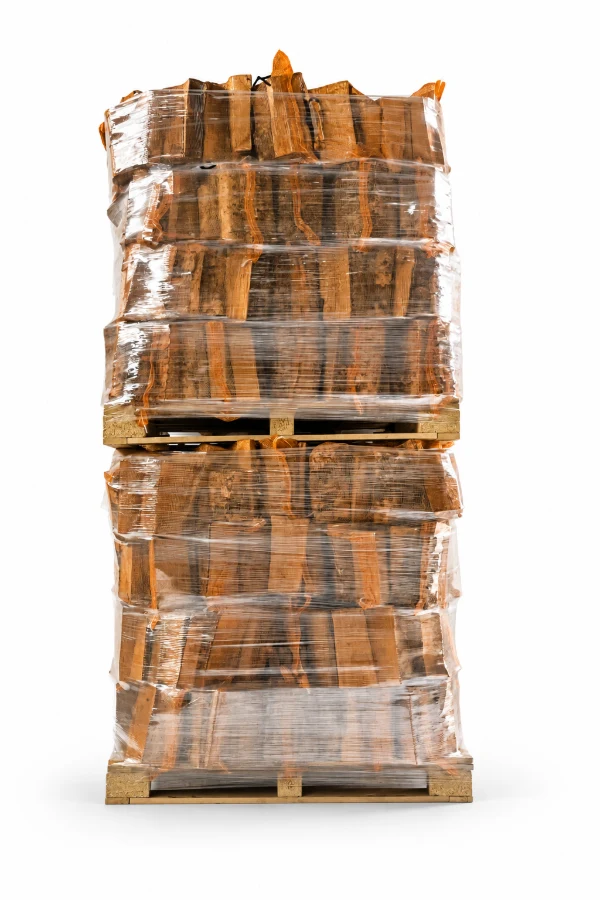 Net sack · 30 L stacked on a pallet